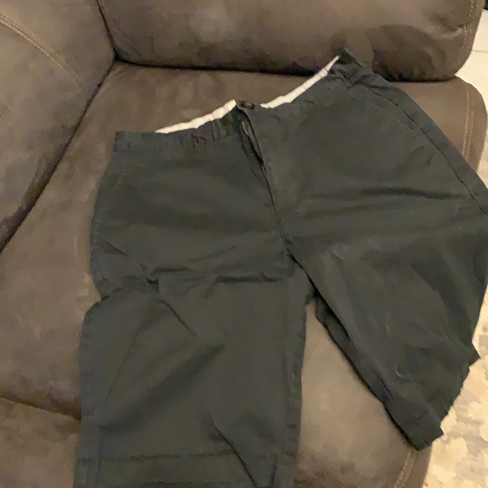 Black dress shorts
